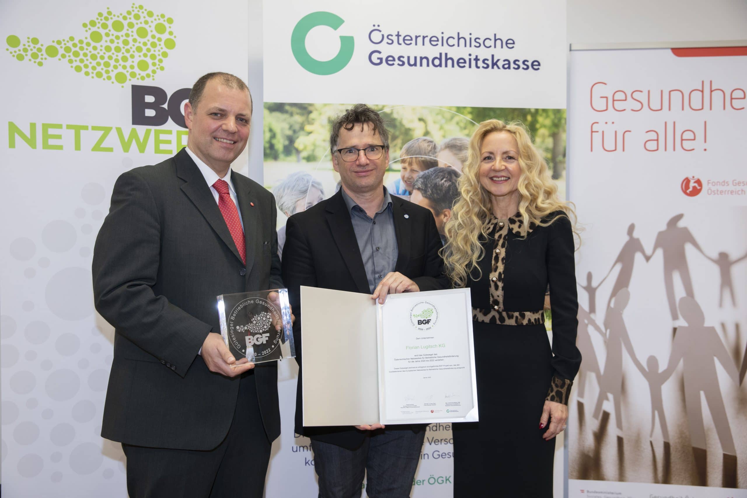 BGF Gütesiegel für Florian Lugitsch KG BGF Gütesiegel für Florian Lugitsch KG